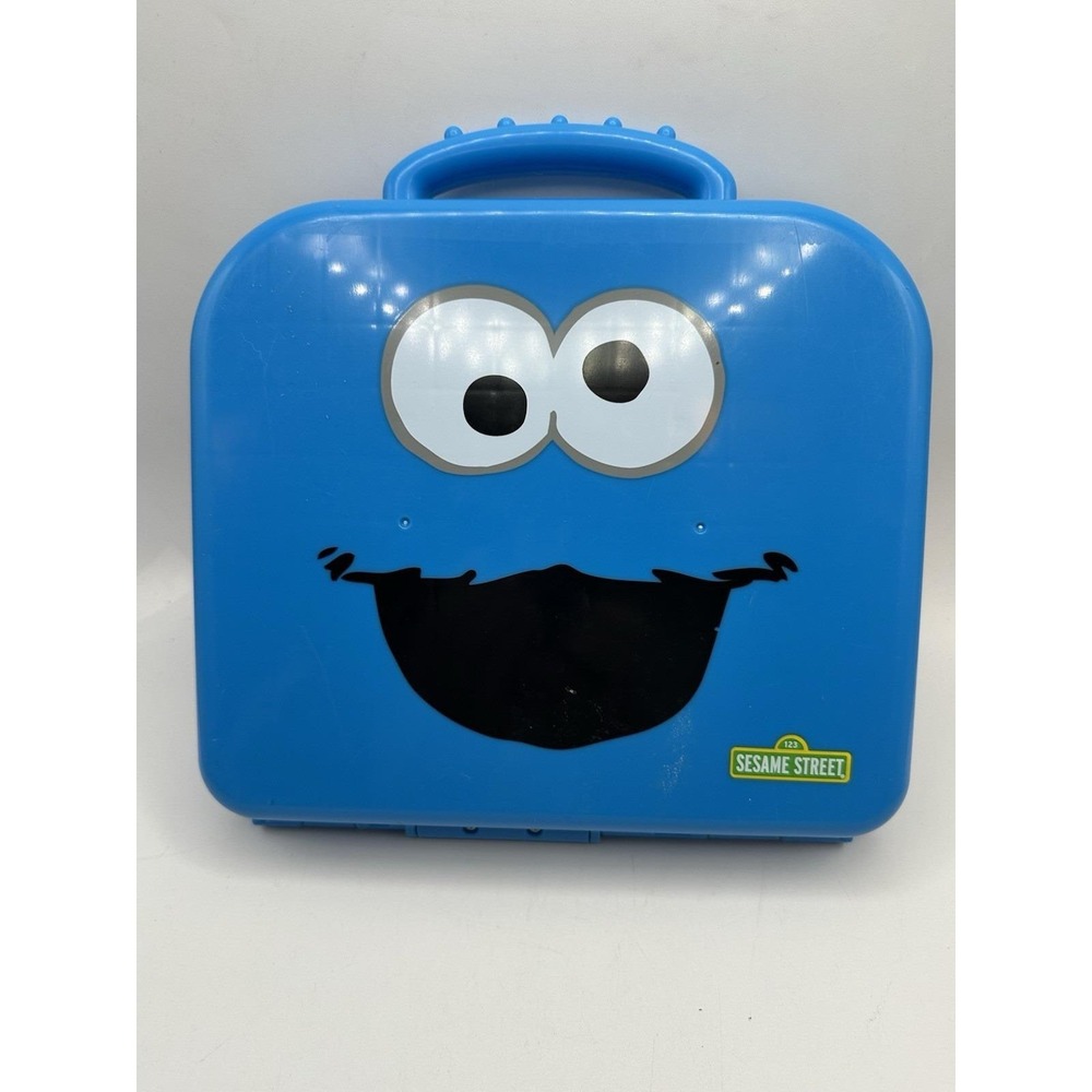 Sesame Street Cookie Monster On The Go Numbers With Take Along Case COMPLETE